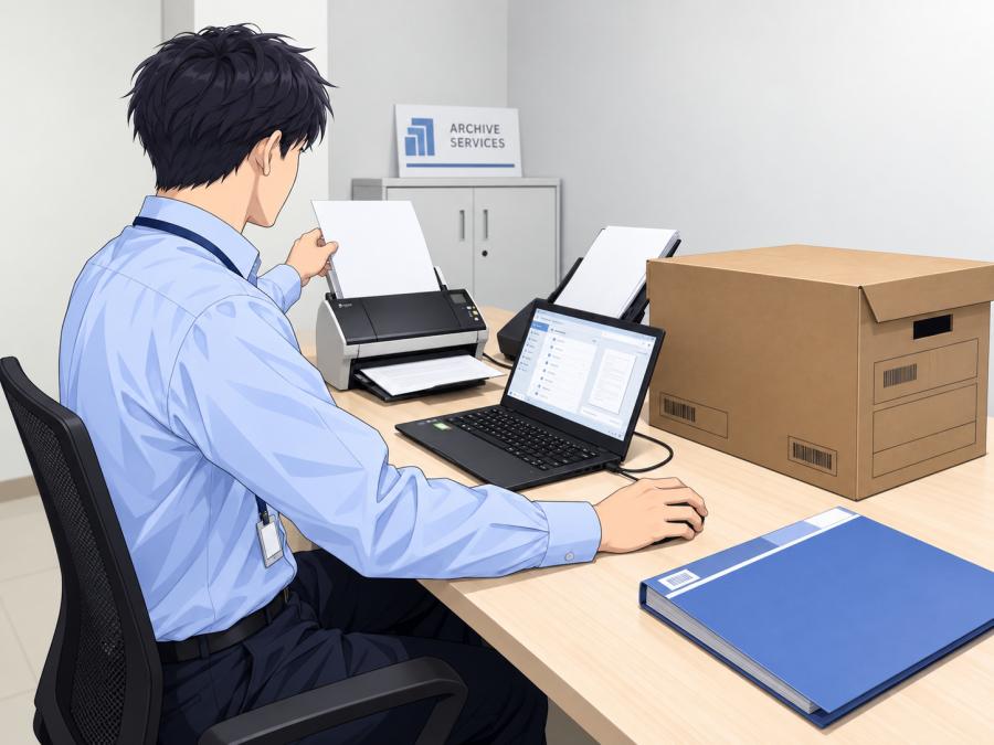 批量文件电子化