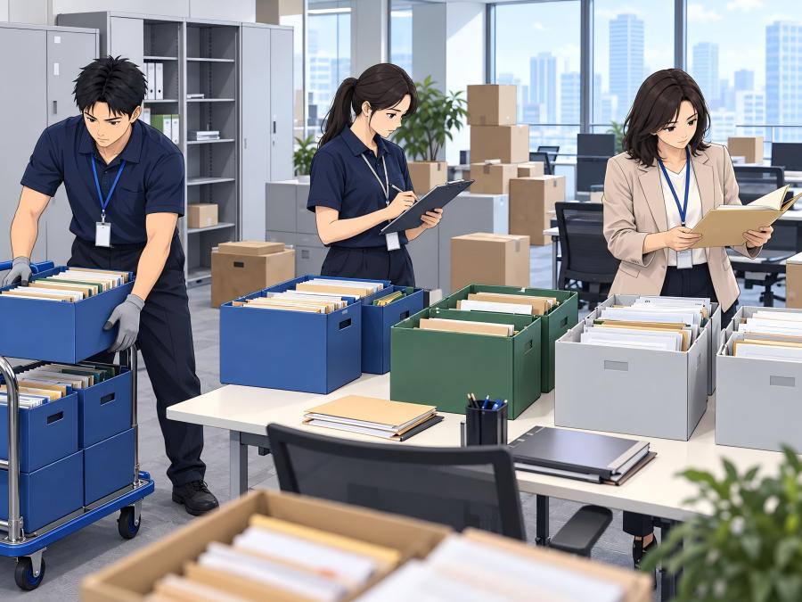 办公室搬迁文档治理